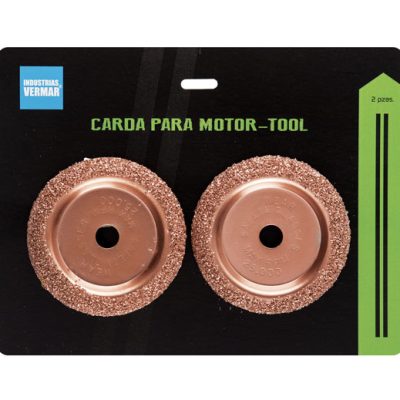 Piedra carda para motor tool (2pz)