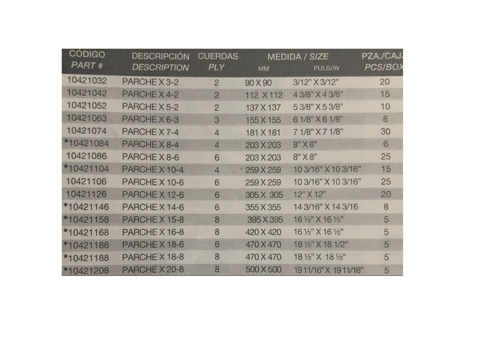 Parches estilo americano VX - Imagen 2