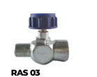 Aguja ZAMAC Registro 1/4" (I)NPT x 1/4'' (E) NPT
