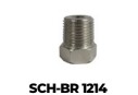 Casquillo reductor 1/2" x 1/4" NPT