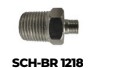 Casquillo reductor 1/2" x 1/8" NPT