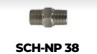 Niple 3/8" NPT