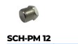 Plug Tapa 1/2" NPT